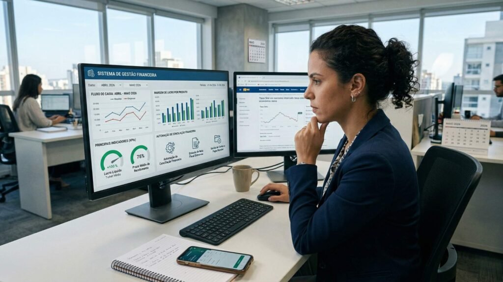 Como organizar a gestão financeira da sua empresa em 2026