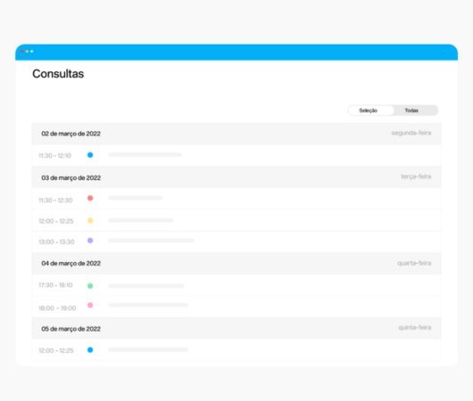 Sistema de Gestão para Clínicas com indicadores e relatórios do controle de consultas, horários, convênios e histórico de atendimentos em tempo real.